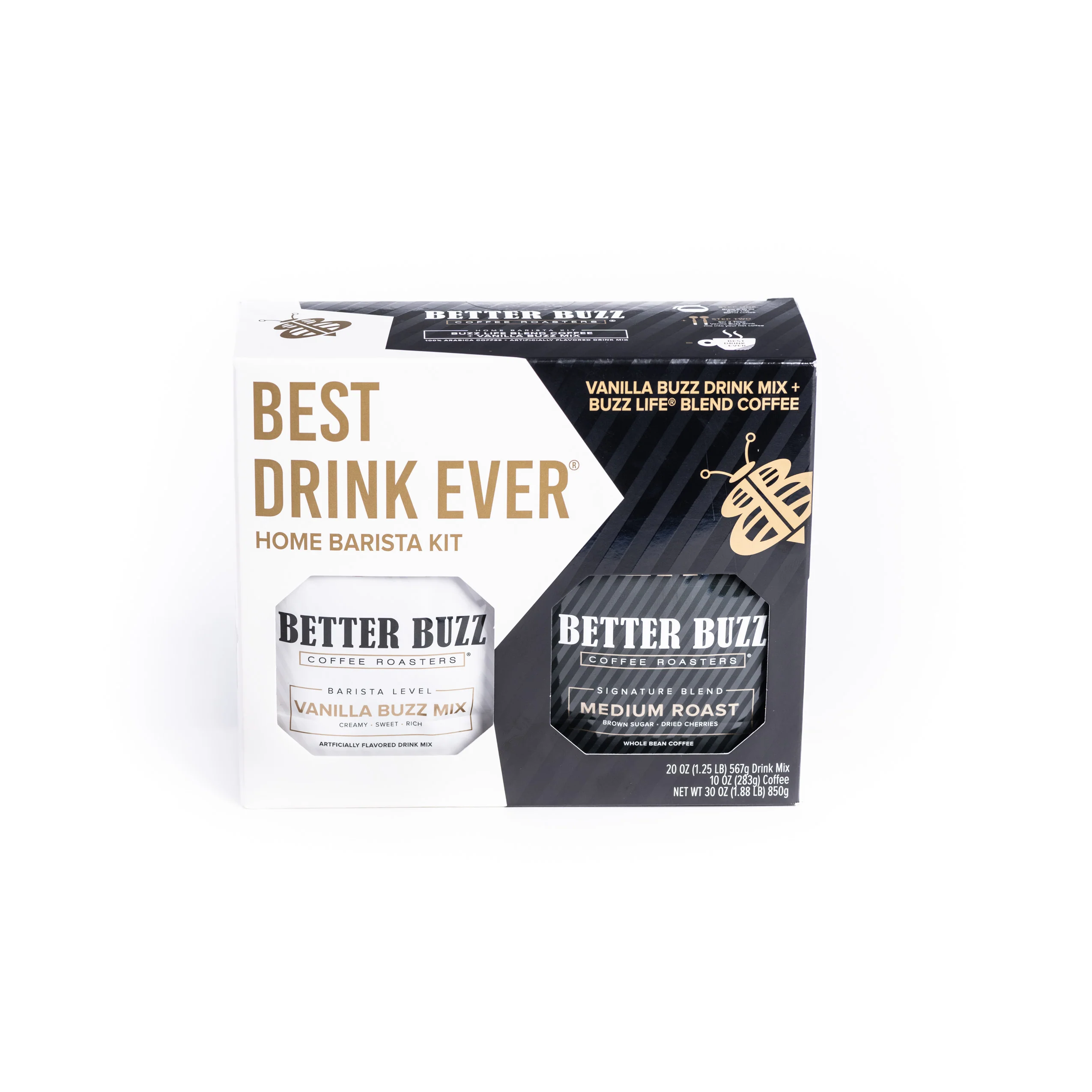 Best Drink Ever® Home Barista Kit // Whole Bean Coffee & Vanilla Shots - Image 4