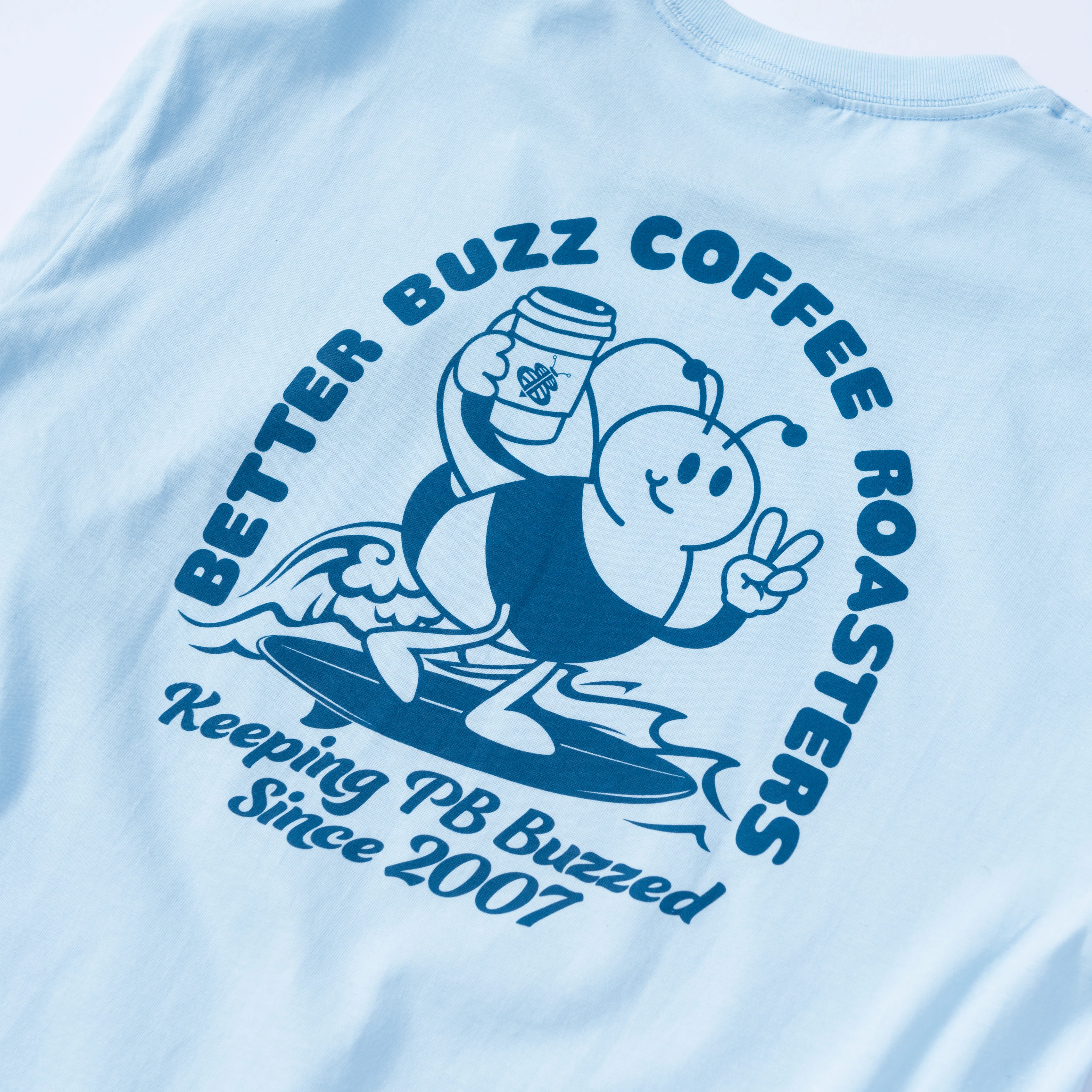 Pacific Beach Surfing Bee Tee - Image 3