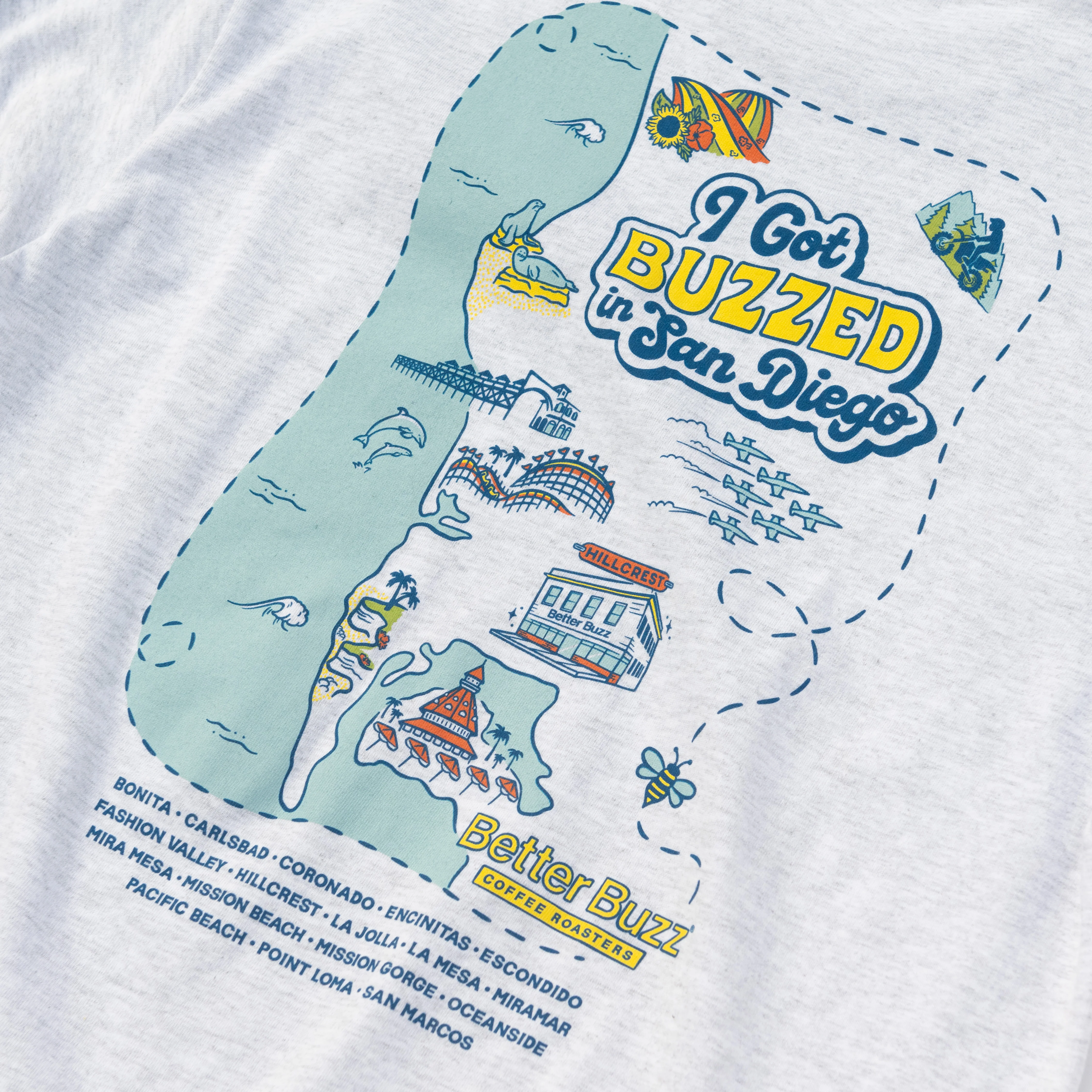 San Diego Buzz Tee - Image 3